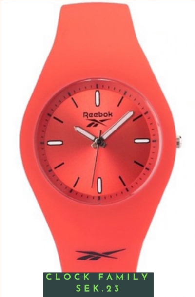 REEBOK RV-BUR-L2-PRIR-RB RED SILICON STRAP WATCH