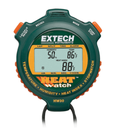 EXTECH HW30 : HeatWatch™ Humidity/Temperature Stopwatch