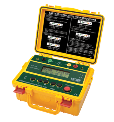 extech grt350 : 4-wire earth ground resistance/resistivity tester