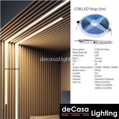 COB LED 5 METER DC 24V