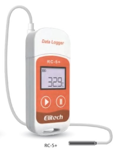 RC-5+ cum External Temperature Sensors Elitech Temperature Data Logger Supplier 