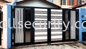 ALUMINIUM TRACKLESS FOLDING GATE Aluminium Trackless Folding Gate Aluminium Gate - i-SmartGate