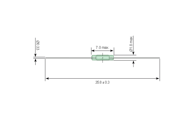 STANDEX ORD 311/10-13 AT KOFU Reed Switch ORD311