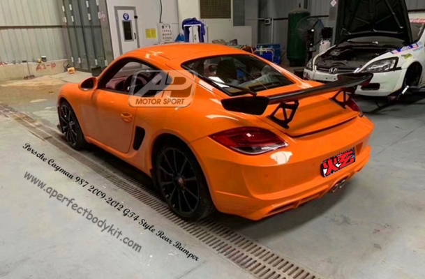 Porsche Cayman 987 2009-2012 GT4 Rear Bumper 