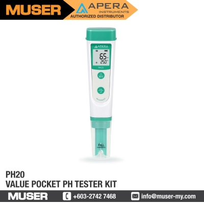 PH20 Value Pocket pH Tester Kit | Apera by Muser