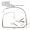 Code: 5300JB1089B Heater Element LG 240V 200W GR-S592 / GR-S572 / GR-S552 / GR-T592 / GR-T572 / GR-T552 Defrost Heater / Glass Heater Refrigerator Parts