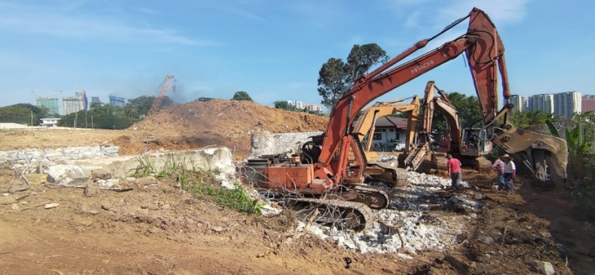 Hiring of Various Machineries on Site