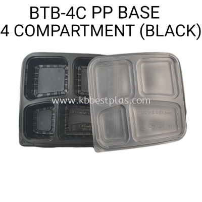 BTB-4C PP BASE 4 COM.BLACK 50pcs+/-