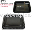 BT-3 Food Container with Lids 50pcs+/- TAKE AWAY PACKAGING PRODUCTS