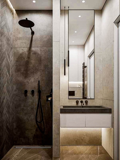 Modern Bathroom Design Ideas- Renovation- Residential - Terrace House -Johor Bahru (JB), Malaysia