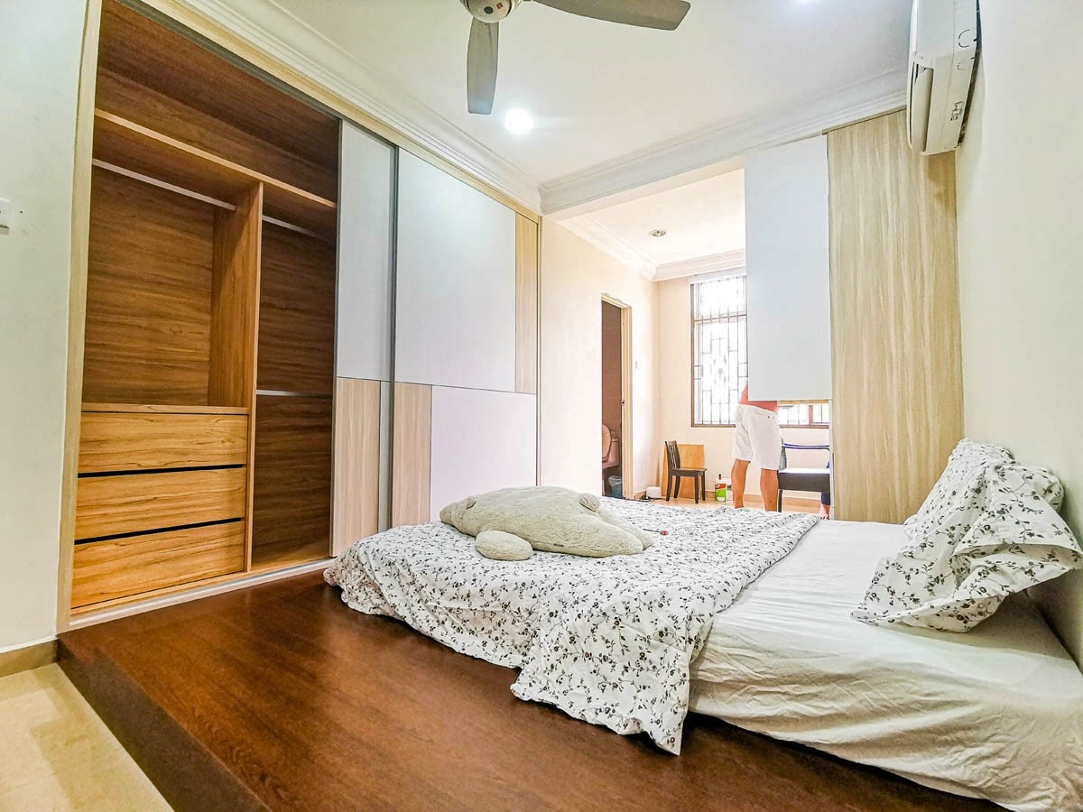 Bedroom Bedframe & Wardrobe Design- Interior Design Ideas-Renovation-Residential-Taman Bukit Kempas Johor Bahru Bedroom Design Residential Design Interior Design