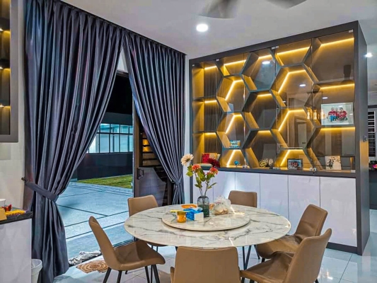 Dining Area-Interior Design Ideas-Modern Style-Renovation-Johor Bahru