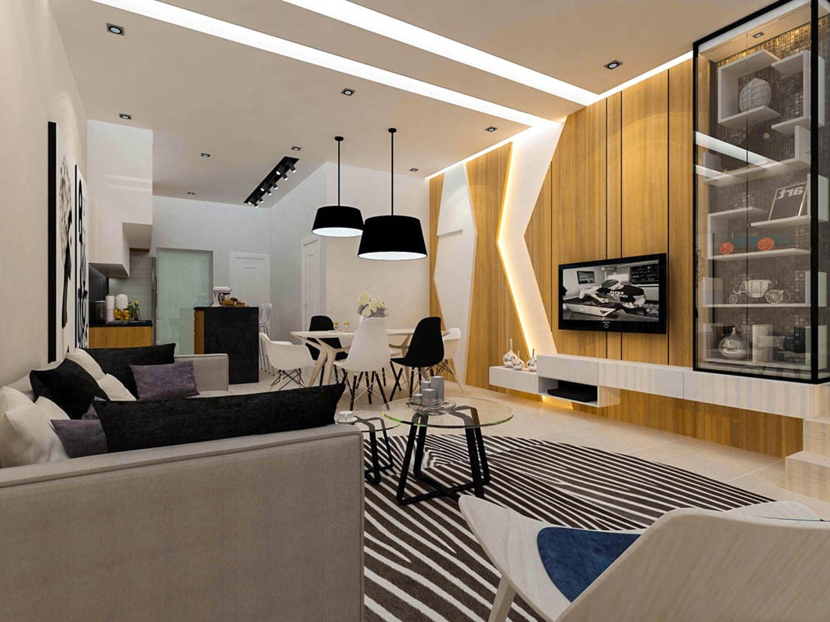 Dining Area-Interior Design Ideas-Modern Style-Renovation- Skudai, Johor Bahru Dining Area-Interior Design Ideas-Modern Style-Renovation- Skudai, Johor Bahru Dining Design Residential Design Carpentry Work - Customize Carpentry Work