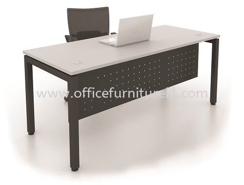 MUKI WRITING OFFICE TABLE / DESK MUM 1875G (Color Grey) - office table Usj Taipan | office table Ulu Kelang | office table Kepong | office table Direct From Factory