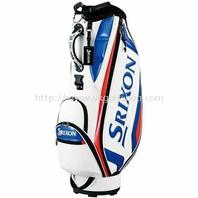 DUNLOP Golf Men's Caddy Bag SRIXON Standard 9.5 x 47 inch 3kg Tricolor GGC-S166