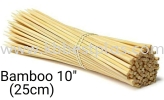 10'' Bamboo Stick Bamboo Skewer