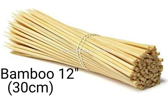 12'' Bamboo Stick