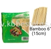 6" Bamboo Stick Bamboo Skewer