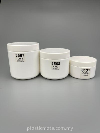 120-350g Cream Jar : 3567 & 3568 & 6131