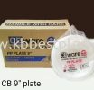 CB 9'' Plastic Plate 50's+/- Disposable Plastic Product