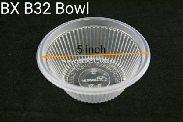 BX B32 Plastic Bowl 100's+/-