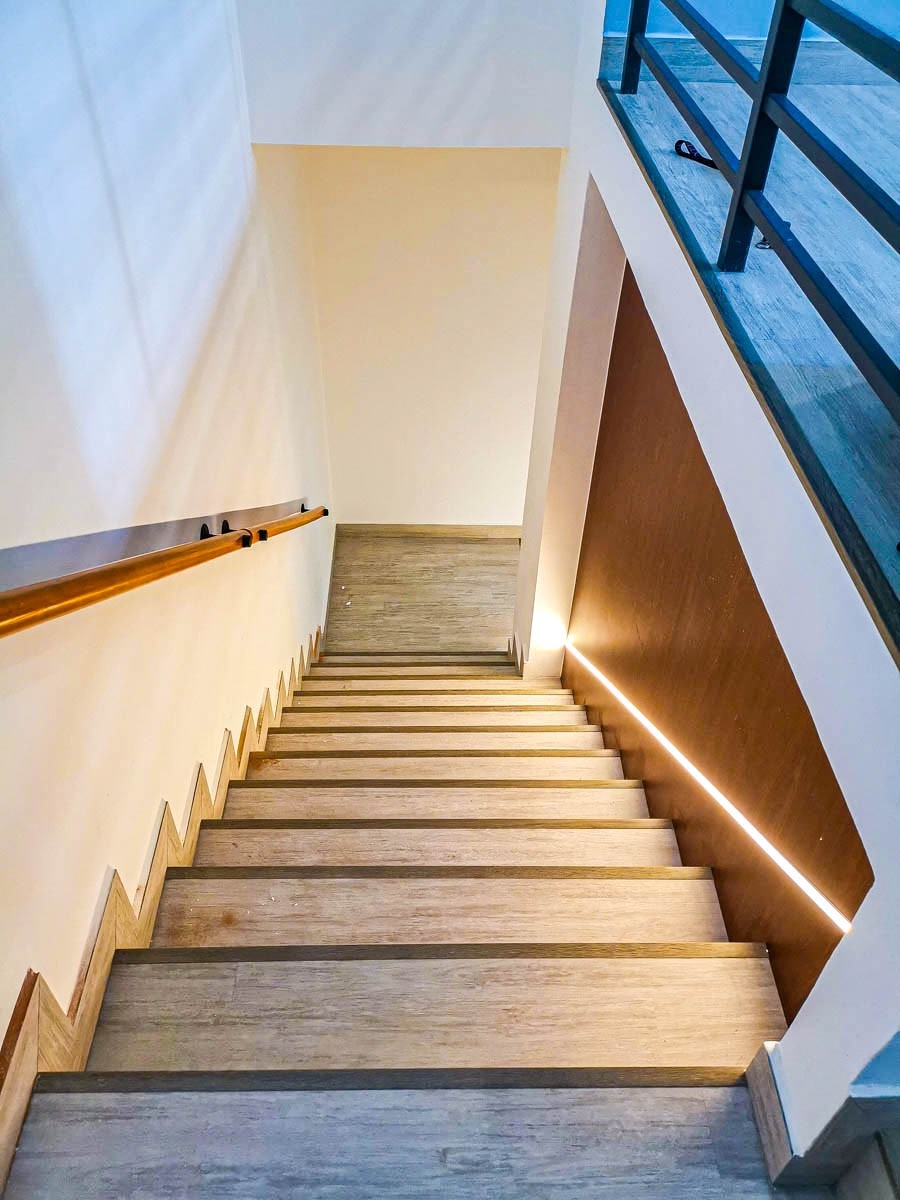 Staircase Area Modern Interior Design Customized Furniture Renovation Johor Bahru Gelang Patah Staircase Area Design Residential Design Interior Design