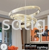 LED CRYSTAL RING PENDANG LIGHT Ring Type Pendant Light PENDANT LIGHT