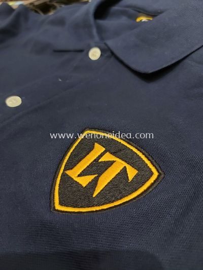 Polo Shirt with Logo Embroidery