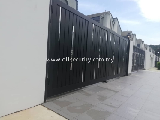 ALUMINIUM TRACKLESS FOLDING GATE