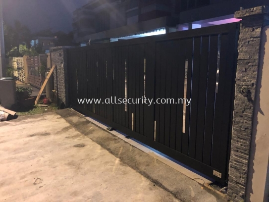 ALUMINIUM TRACKLESS FOLDING GATE