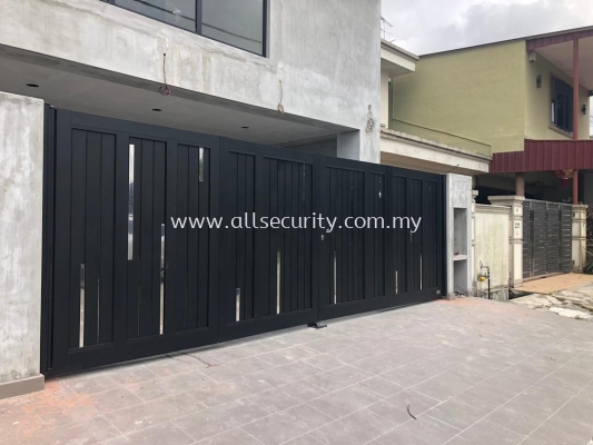 ALUMINIUM TRACKLESS FOLDING GATE