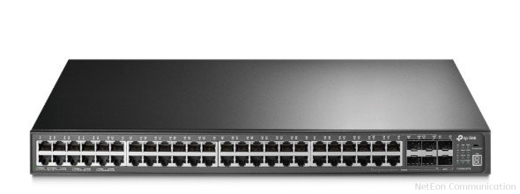 TP-Link T3700G-52TQ JetStream 52-Port Gigabit Stackable L3 Managed Switch