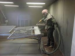 sandblasting