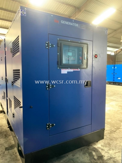 WCS275M 250KVA Diesel Generator Set Silent Canopy