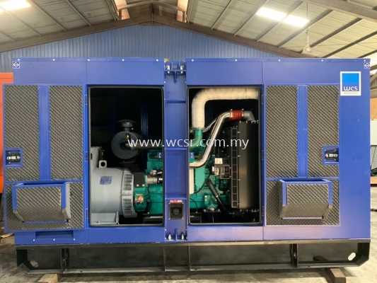 WCS275M 250KVA Diesel Generator Set Silent Canopy