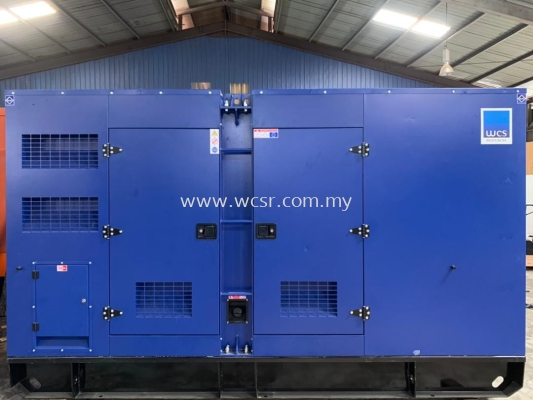 WCS275M 250KVA Diesel Generator Set Silent Canopy