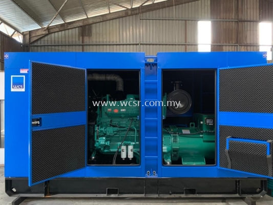 WCS330M 300KVA Diesel Generator Set Silent Canopy