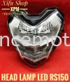 HEAD LAMP LED RS150 CHROME BASE VS-HL-RS150 LCIEE LIGHTING PARTS LIGHTING PARTS PARTS CATALOG