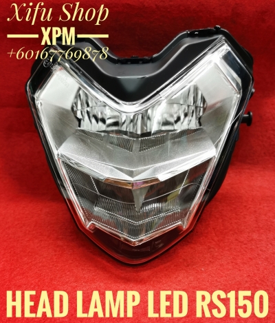 HEAD LAMP LED RS150 CHROME BASE VS-HL-RS150 LCIEE 