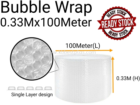 Bubble Wrap 0.33mx100meter