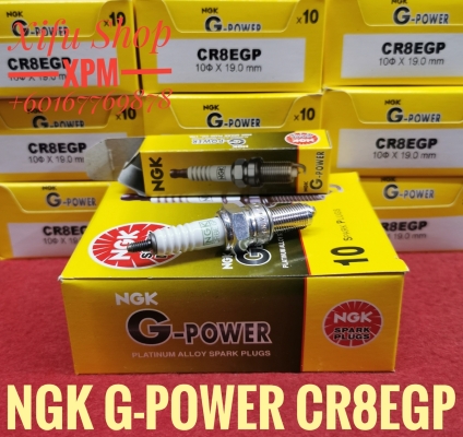 SPARK PLUG NGK G-POWER 100%ORIGINAL CR8EGP A-CCE