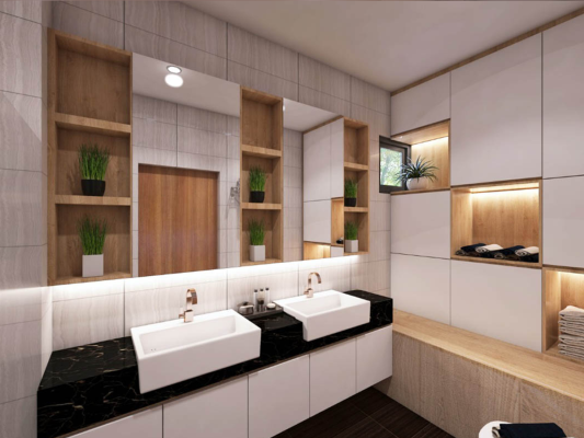 Modern Bathroom Design Ideas- Renovation- Residential - Terrace House -Johor Bahru (JB), Malaysia