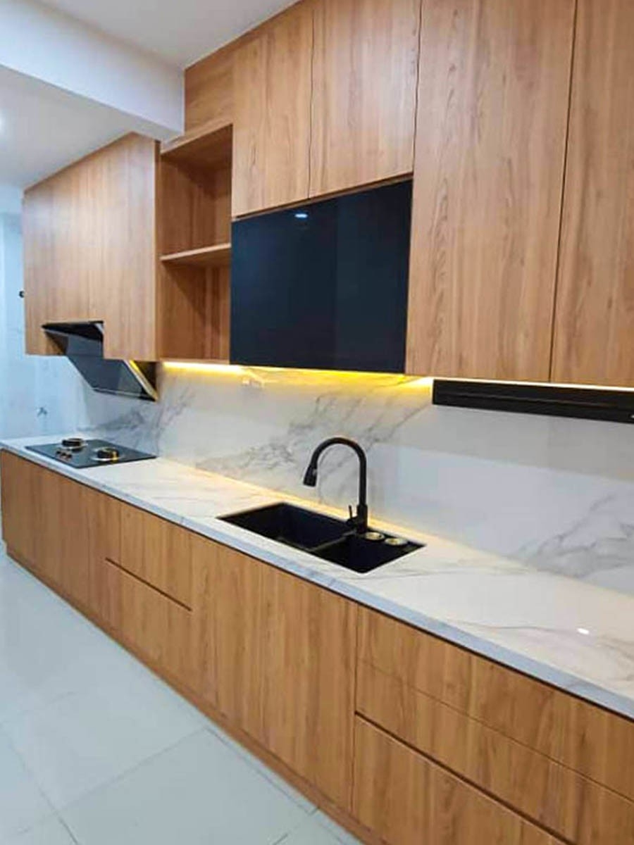 Kitchen Area Dry&Wet Kitchen Cabinet Modern Interior Design Ideas-Renovation-Residential- Uda Utama Johor Bahru Kitchen Area Dry&Wet Kitchen Cabinet Modern Interior Design Ideas-Renovation-Residential- Uda Utama Johor Bahru Kitchen Design Residential Design Carpentry Work - Customize Carpentry Work