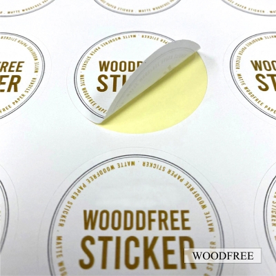 Woodfree Sticker