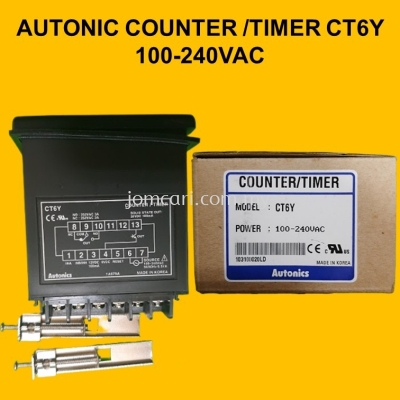 AUTONIC COUNTER /TIMER CT6Y 240VAC