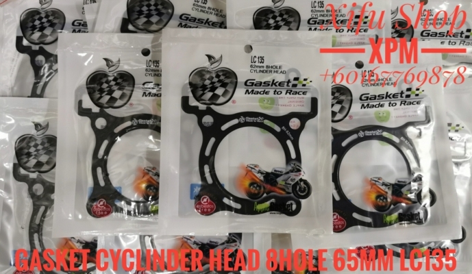 GASKET CYCLINDER HEAD 8HOLE 65MM LC135 12251-LC135-65MM-8H 10152851 LEEAGM 