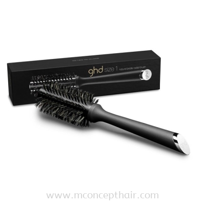 GHD Natural Bristle Radial Brush size 1 (28mm barrel)