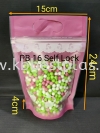 Ziplock Stand up Bag with Hole 100pcs+/- Plastic Ziplock Bag Plastic Bag