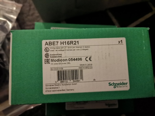 SCHNEIDER ABE7H16R21 MODICON 054496 Malaysia Thailand Singapore Indonesia Philippines Vietnam Europe USA