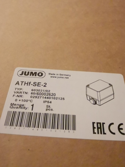 JUMO ATHF-SE-2 60002620 Malaysia Thailand Singapore Indonesia Philippines Vietnam Europe USA